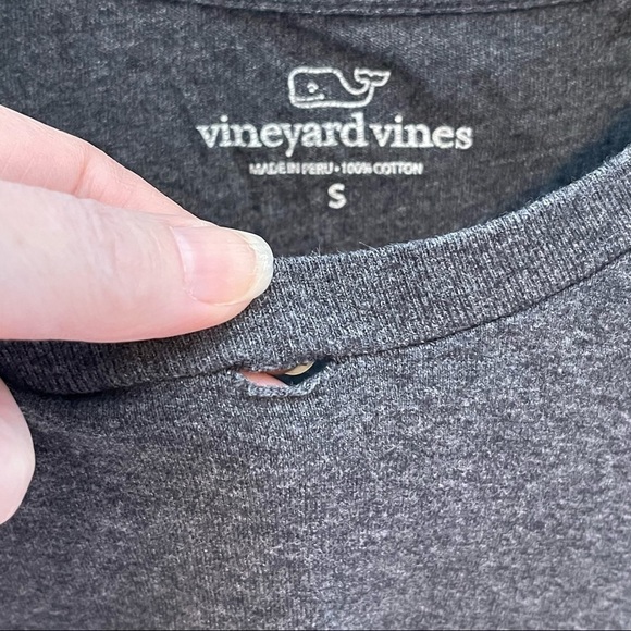 Vineyard Vines Football Long Sleeve Tee size Small - Picture 3 of 7